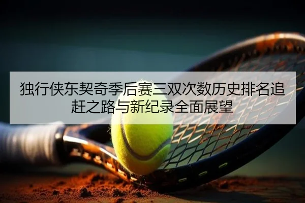 独行侠东契奇季后赛三双次数历史排名追赶之路与新纪录全面展望